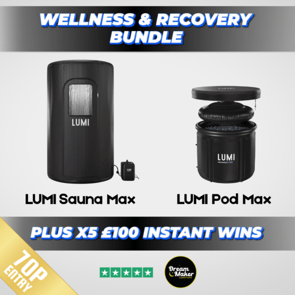 LUMI Wellness & Recovery bundle + Instant wins!