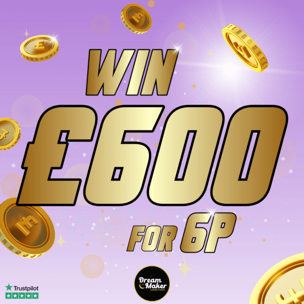 Win £600 for 6p