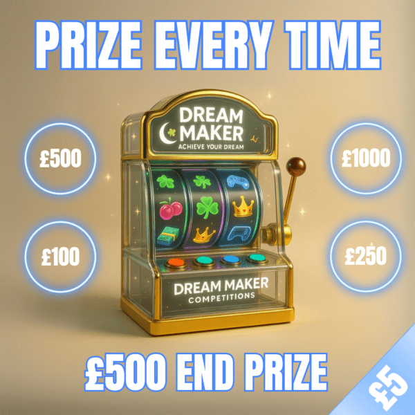 PRIZE EVERY TIME - £500 END PRIZE